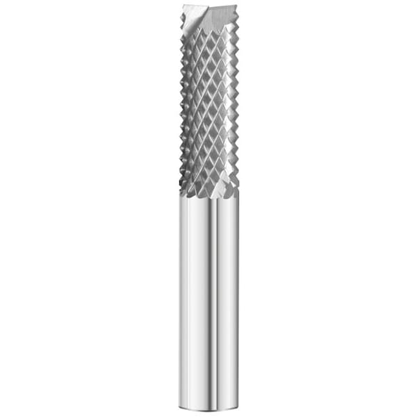 Fullerton Tool 2-Flute - 28 Degree Helix - 5600 MATRX Burr Routers, RH Spiral, Style C - End Mill Type End Cu, 1/8 25212 - main